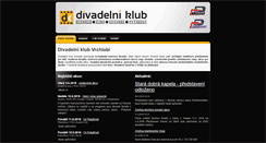 Desktop Screenshot of divadelniklubvrchlabi.cz
