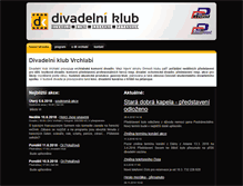 Tablet Screenshot of divadelniklubvrchlabi.cz